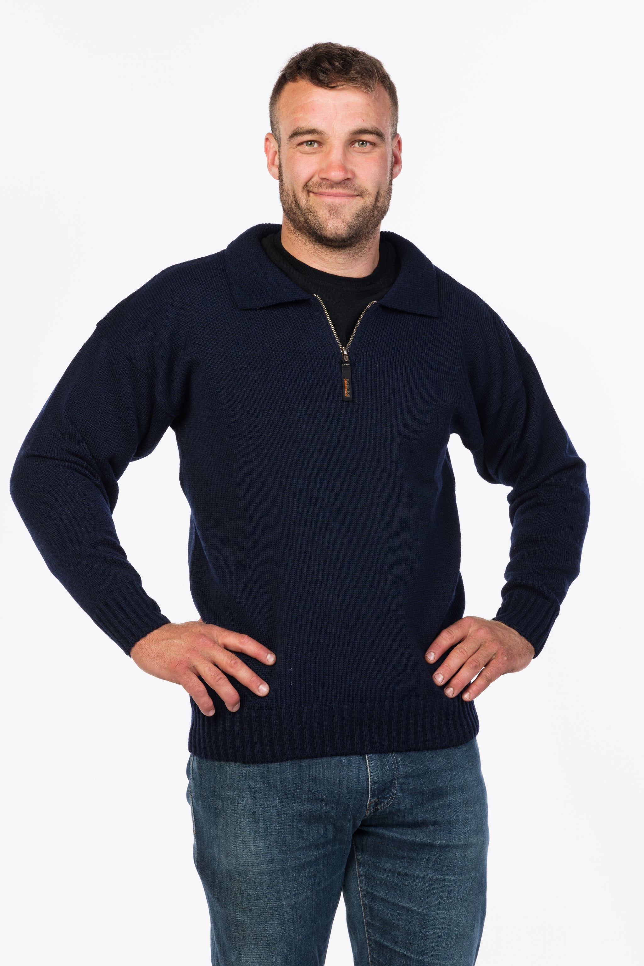 Original - Workwear Half Zip – MKM Originals NZ